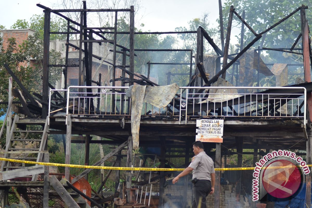 Rumah Warga Nunukan Dibakar Oknum Tidak Dikenal 