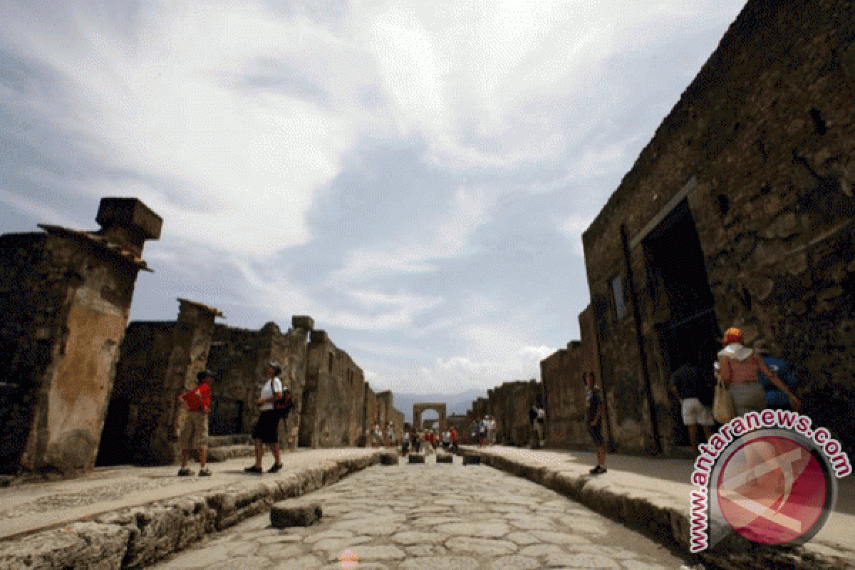 Pompeii terima dana kebudayaan senilai 1 miliar euro