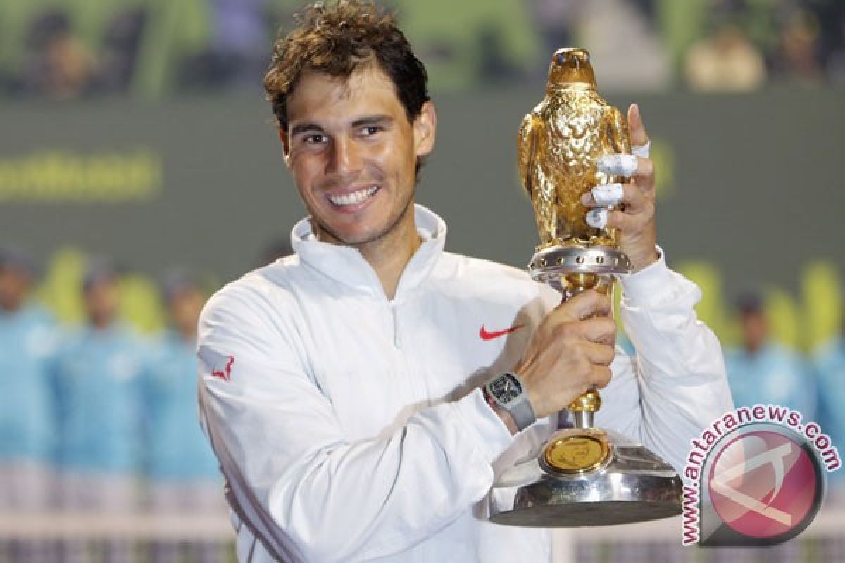 Nadal juarai Qatar Terbuka
