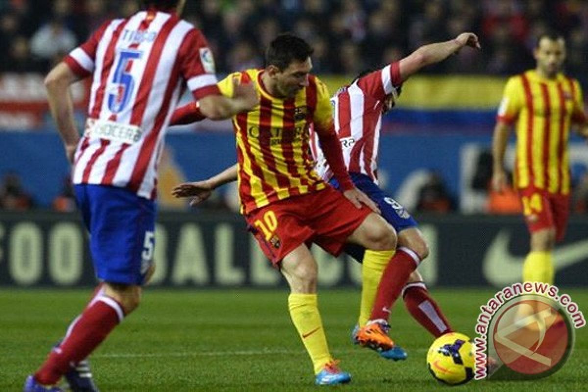 Atletico tahan Barca 0-0