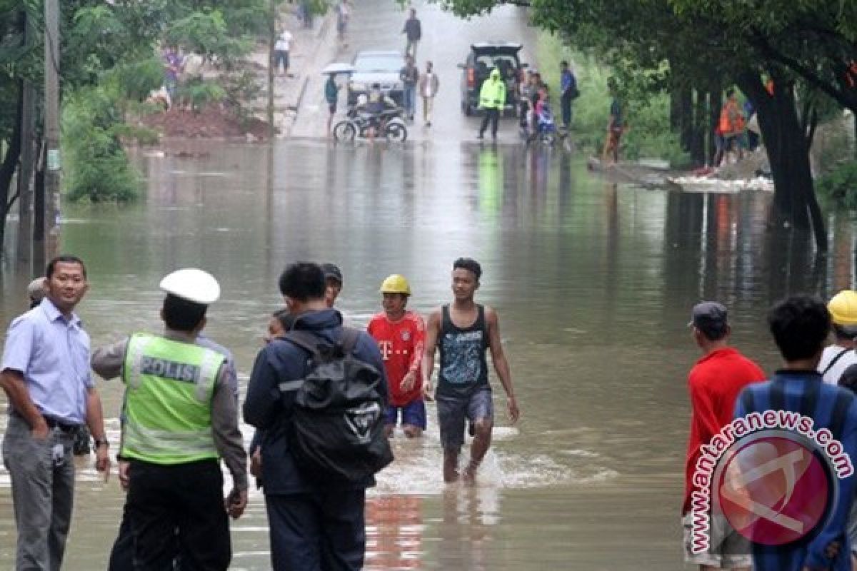 36 titik genangan banjir di jalan-jalan Jakarta