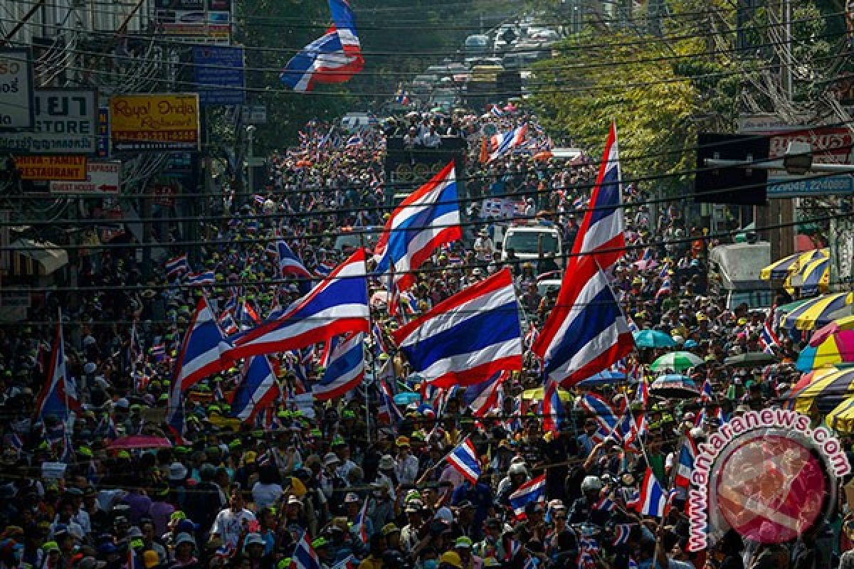 Demo Bangkok hari ini bisa ubah politik Thailand