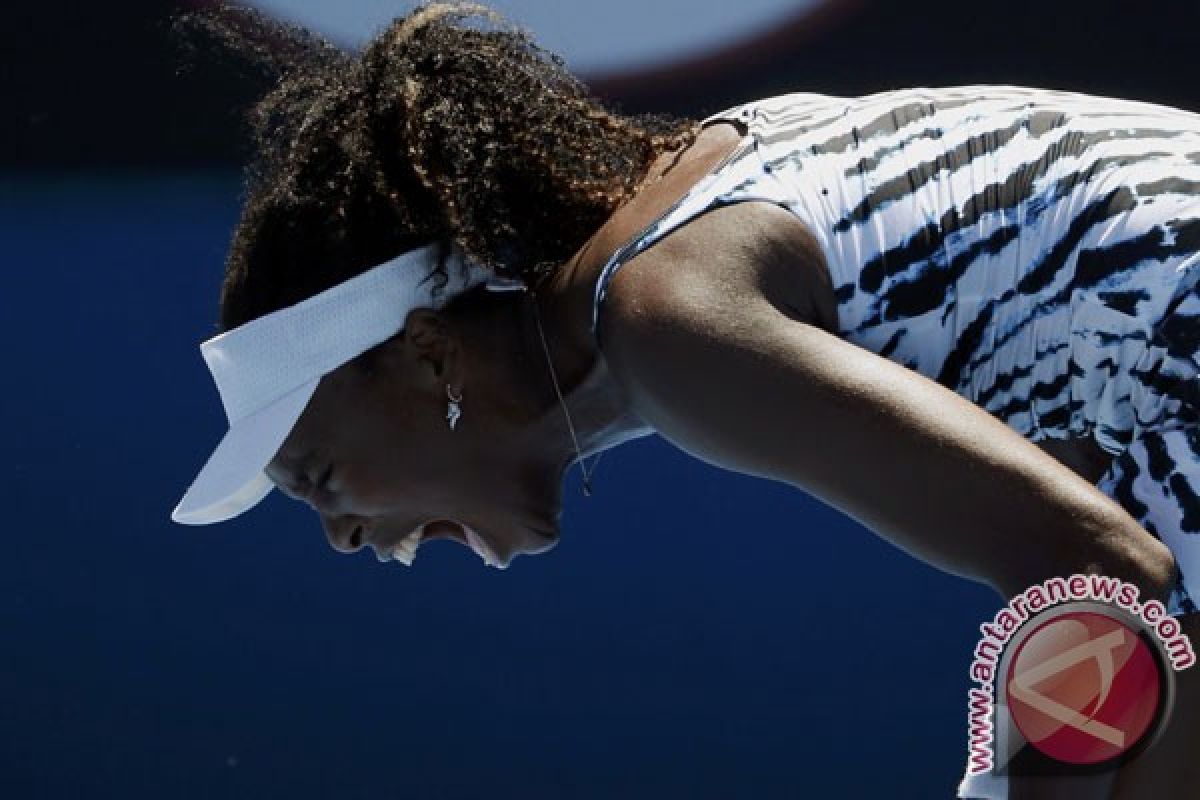 Venus terjungkal di Indian Wells