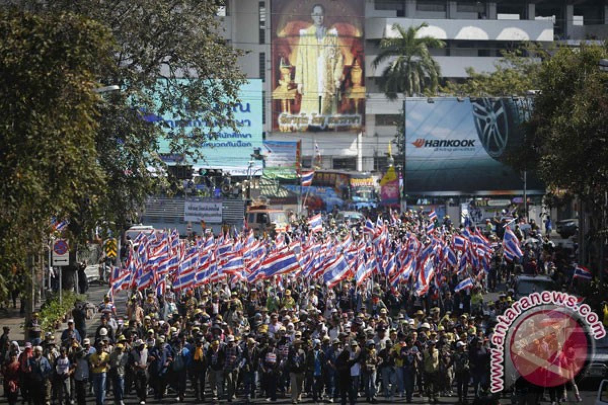 Kekerasan politik tewaskan 9 orang, lukai 554 di Thailand