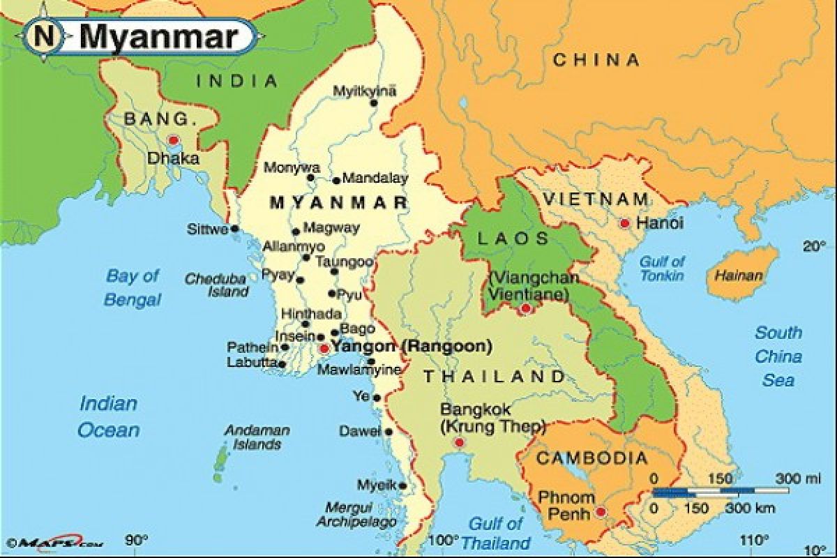 Sekjen PBB Prihatin dengan Situasi di Rakhine, Myanmar