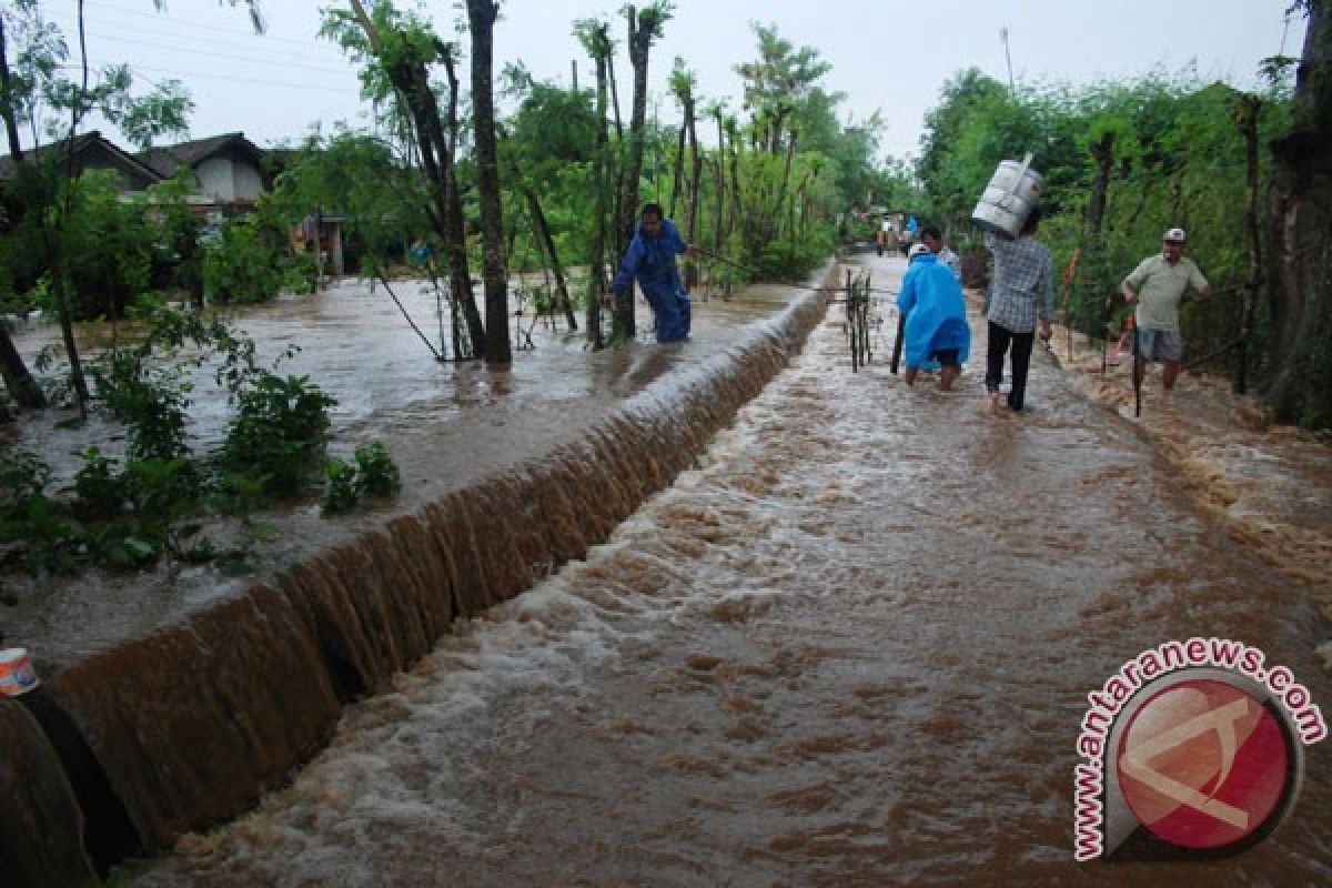 Sembilan kecamatan di Subang terendam banjir