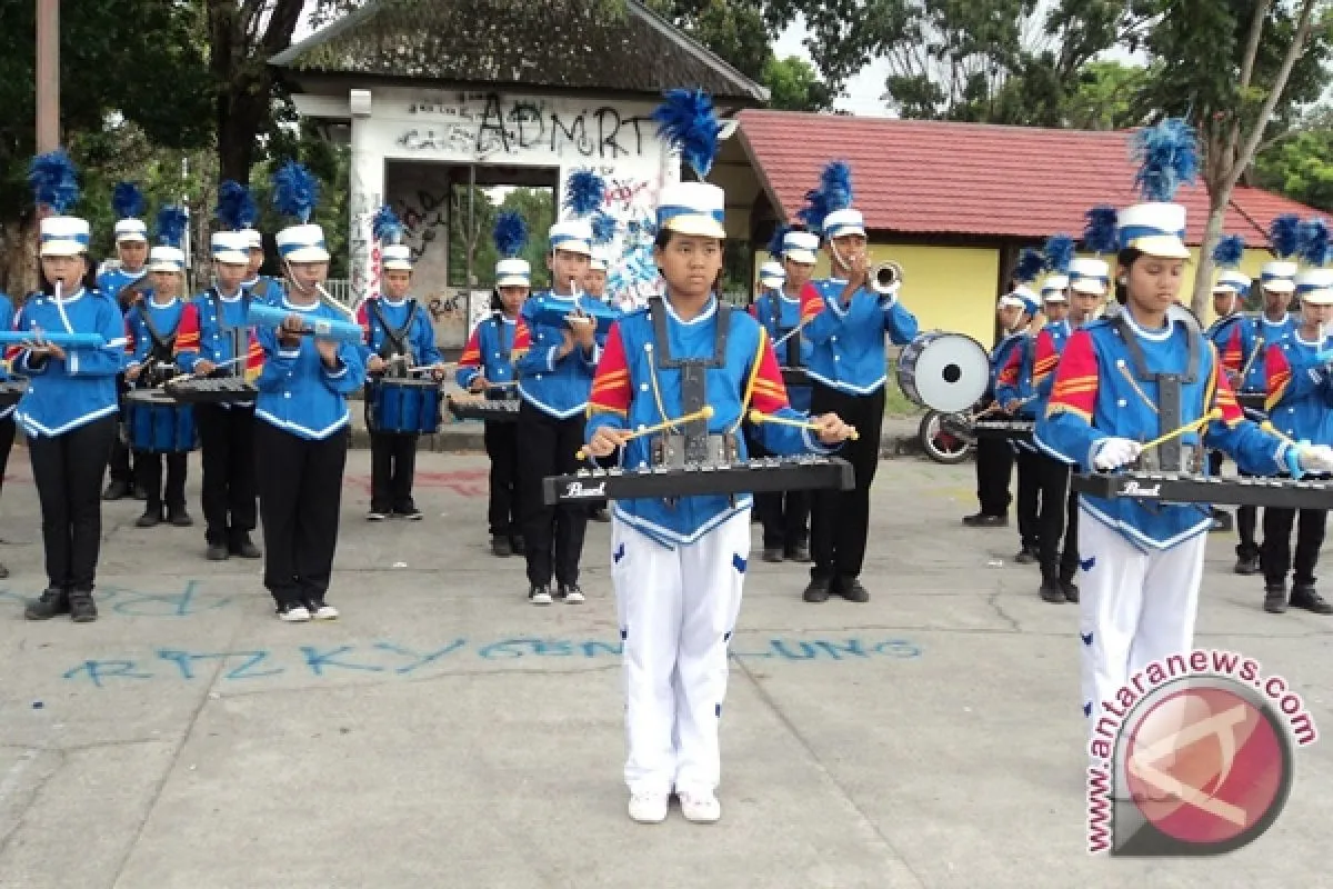 Drum Band SMPN-2 Harumkan Nama Palangka Raya - ANTARA News Kalteng