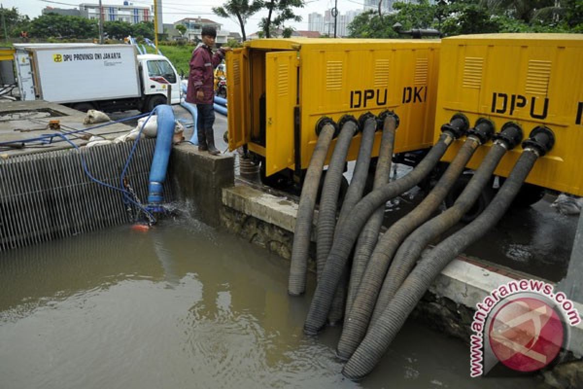 Pompa air antisipasi banjir prioritas DKI Jakarta
