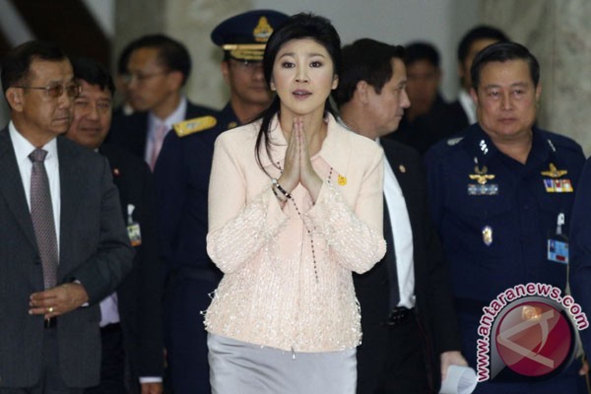 Demonstran bergerak untuk gulingkan PM Yingluck