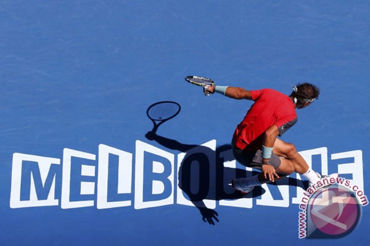 Nadal kalahkan Dimitrov untuk mencapai semifinal Australia