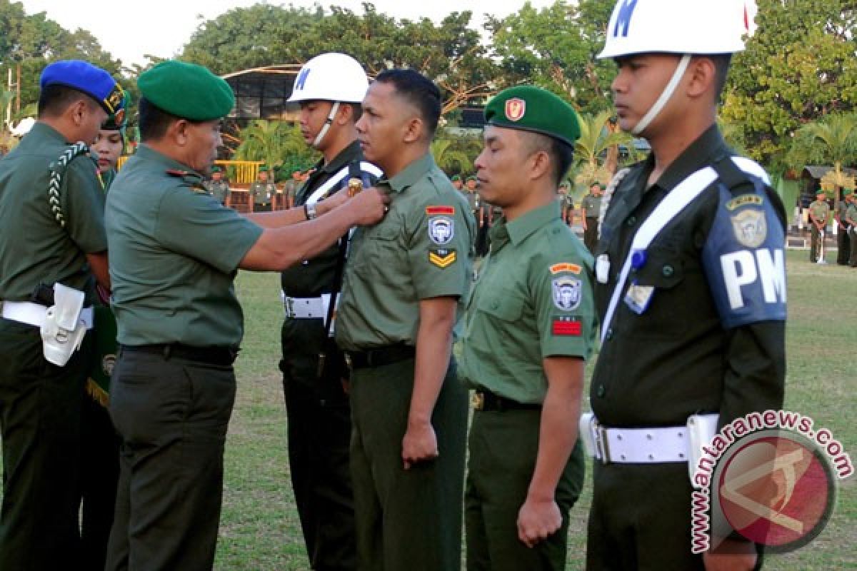 41 prajurit TNI Kodam Iskandar Muda dipecat
