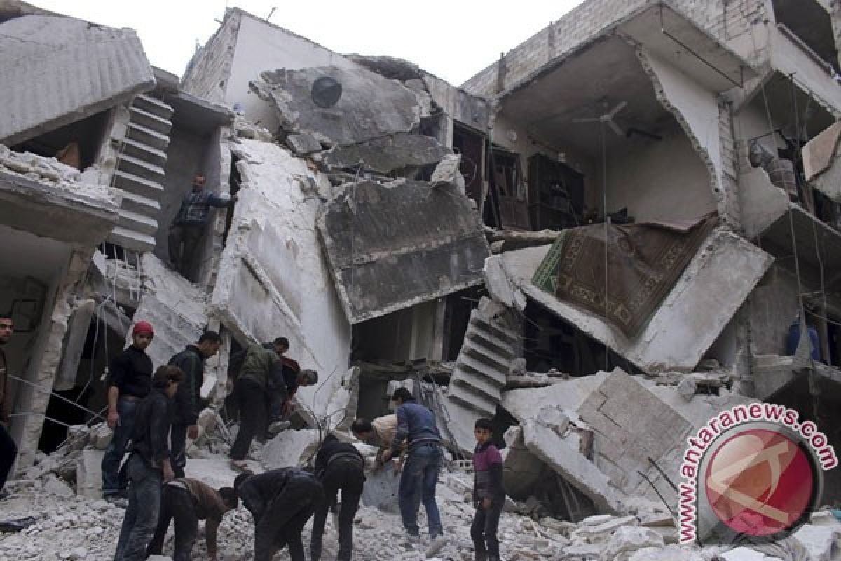 15 tewas akibat serangan roket dan mortir di Aleppo