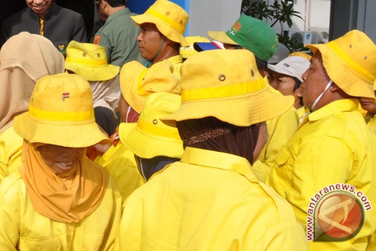 1.250 Pasukan Kuning Banjarmasin Sambut Adipura