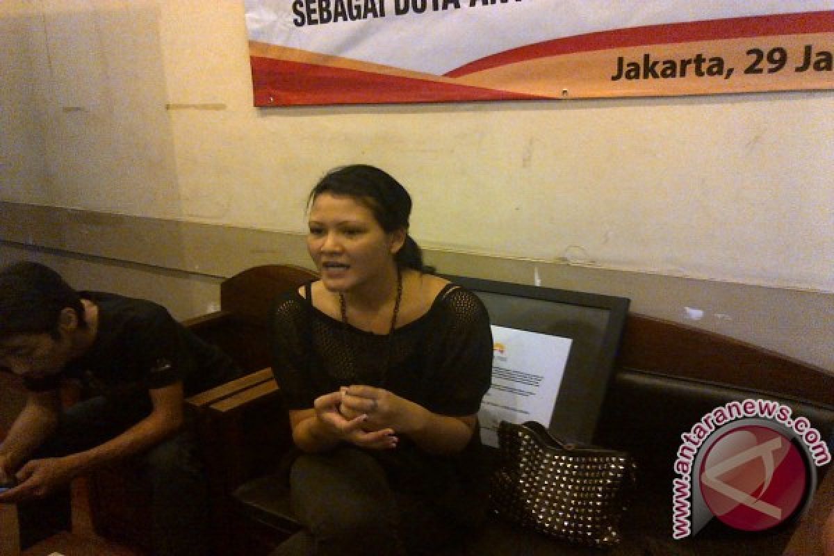 Melanie Subono terpilih jadi duta anti perbudakan  