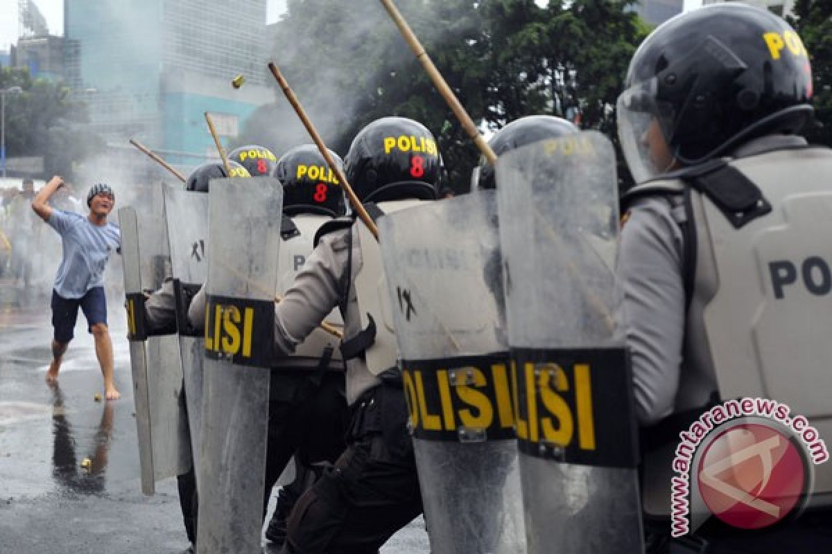 Polri gelar simulasi pengamanan Pemilu 2014