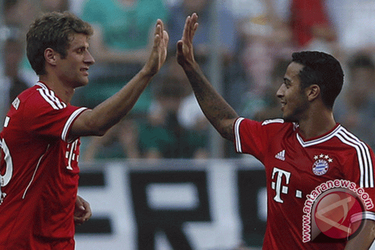 Thiago Alcantara merumput lagi