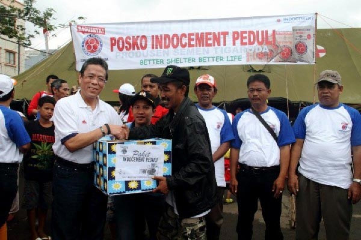 Indocement buka posko kesehatan korban banjir Pati