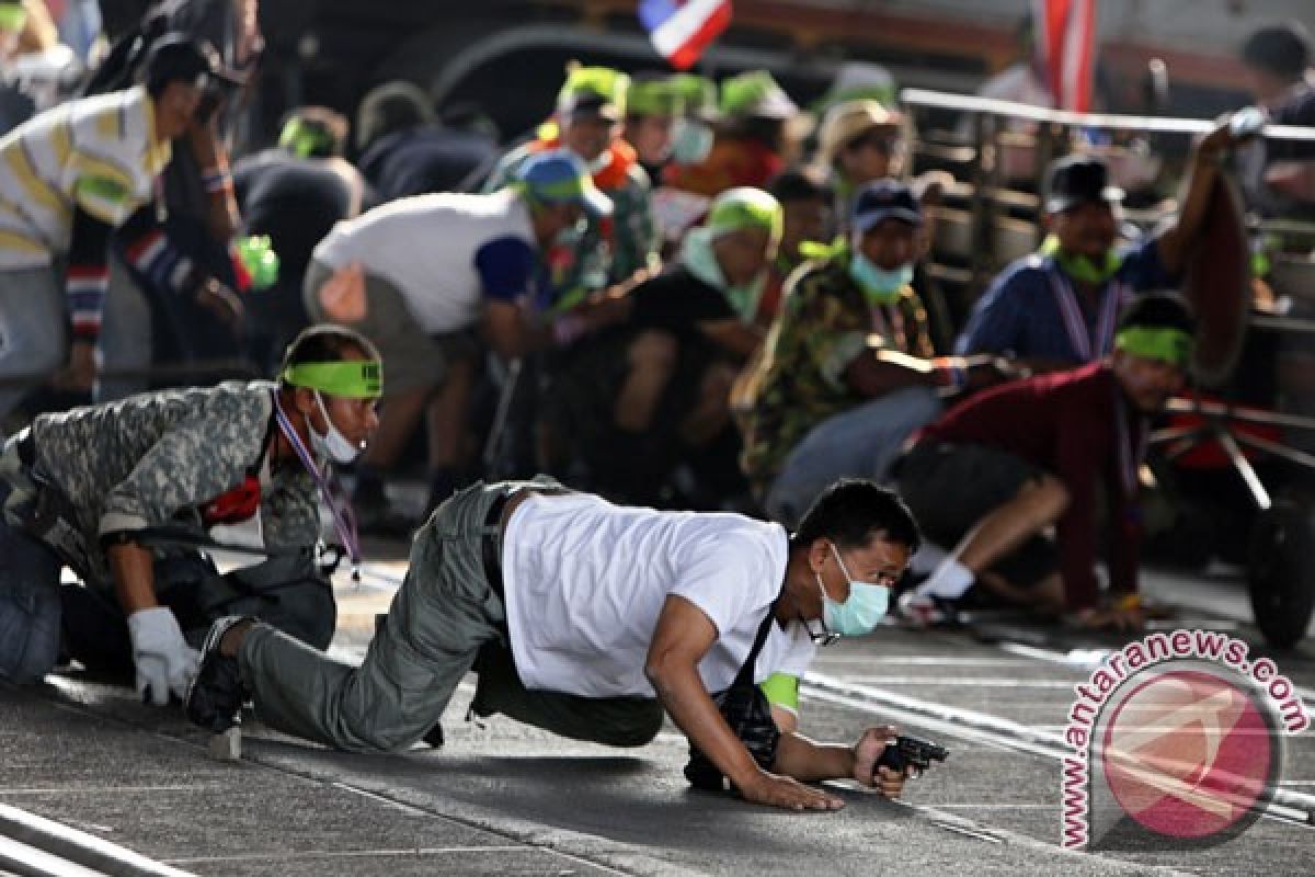 Demonstran Thailand bersumpah teruskan unjuk rasa