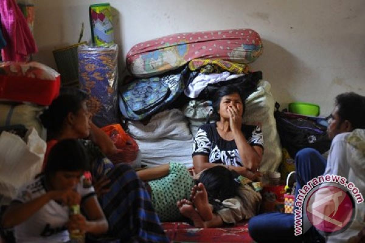 184 pengungsi Sinabung hamil tinggal di penampungan