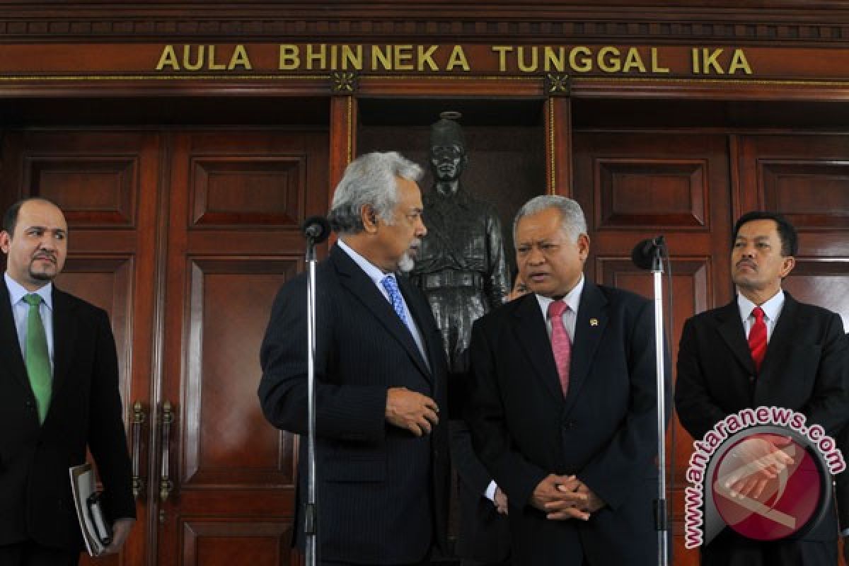 Menhan Indonesia-Timor Leste bicarakan latihan militer gabungan