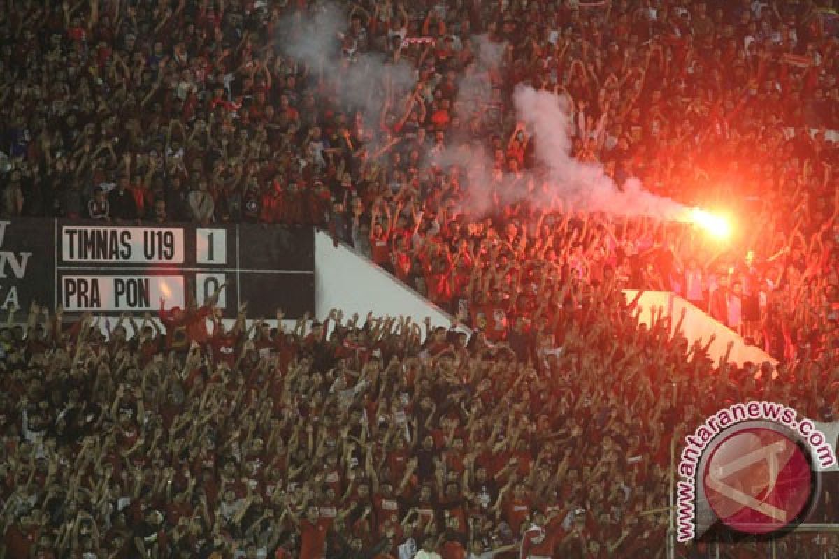 Babak pertama: Persijap vs Timnas U-19 1-1