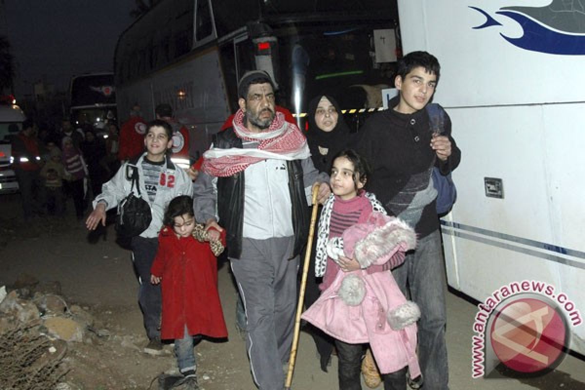 LSM: 50 lagi warga dievakuasi dari Homs Suriah