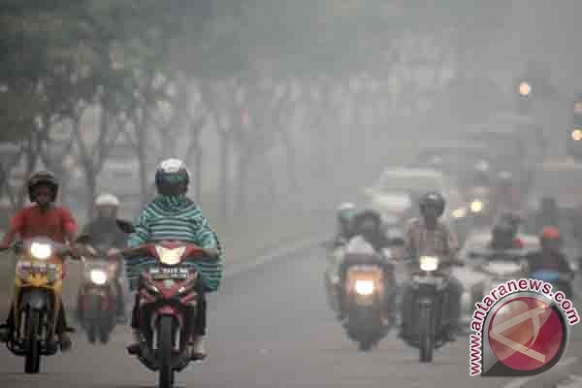 Pekanbaru`s air very unhealthy due to haze