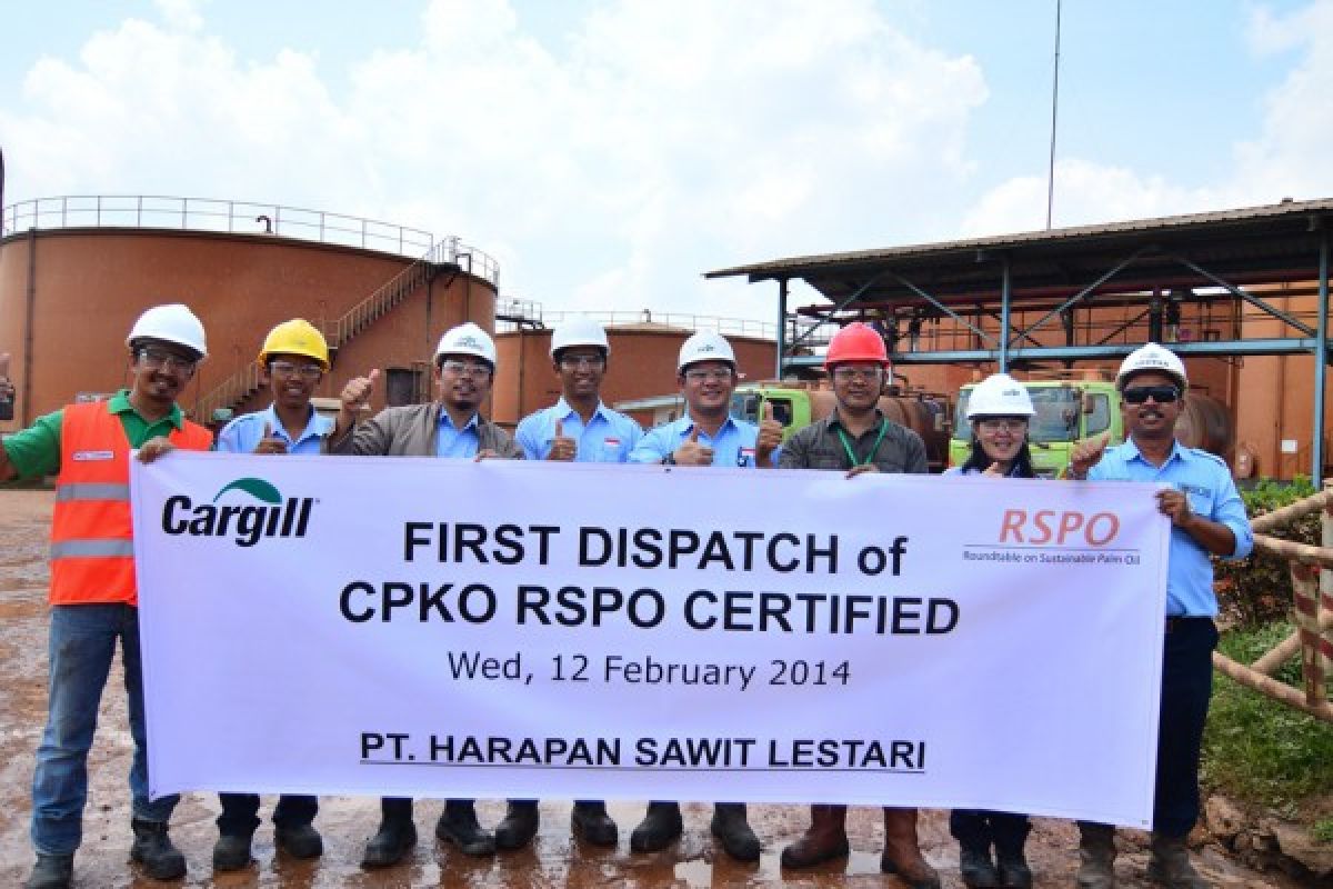 Perkebunan Cargill di Kalbar Terima Sertifikasi RSPO