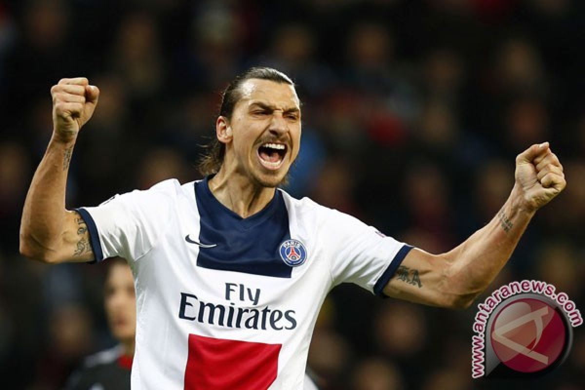 Trigol Ibrahimovic bawa PSG cukur Toulouse 4-2