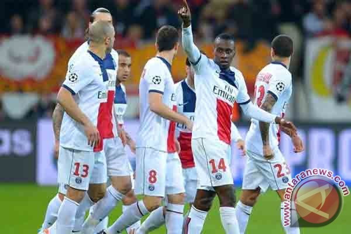 PSG babak pertama unggul 3-0 atas Leverkusen