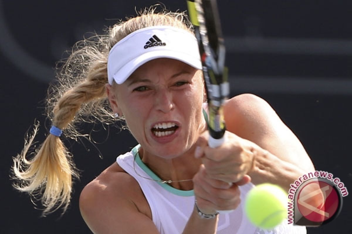 Wozniacki semakin dekat untuk menghapus catatan buruknya