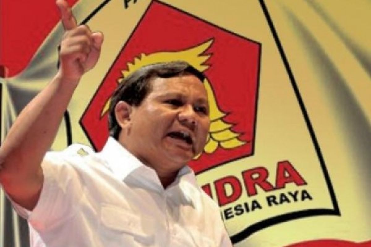 Prabowo: Kader Gerindra Jangan Jadi Maling