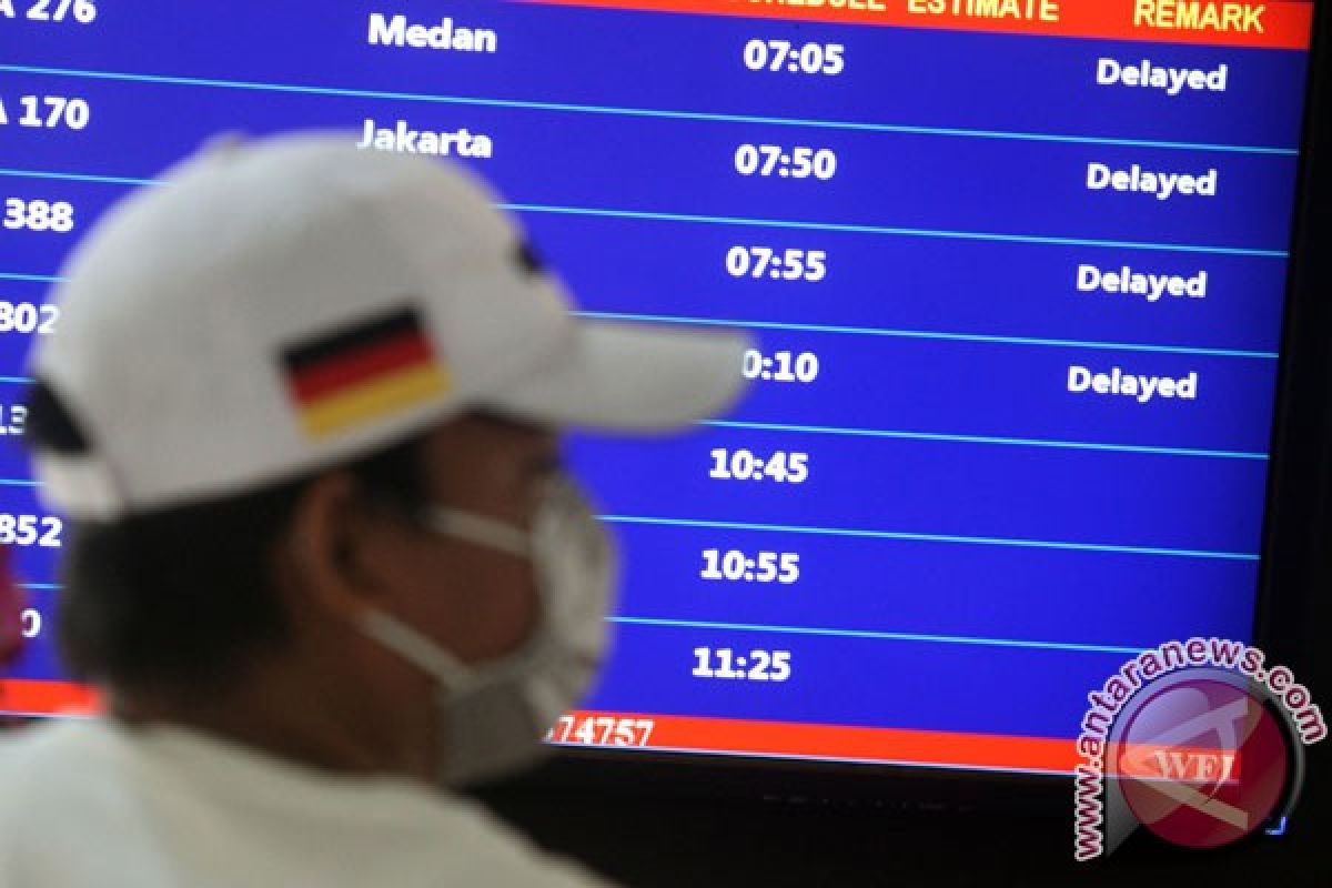 Asap pekat kembali ganggu aktivitas bandara Pekanbaru
