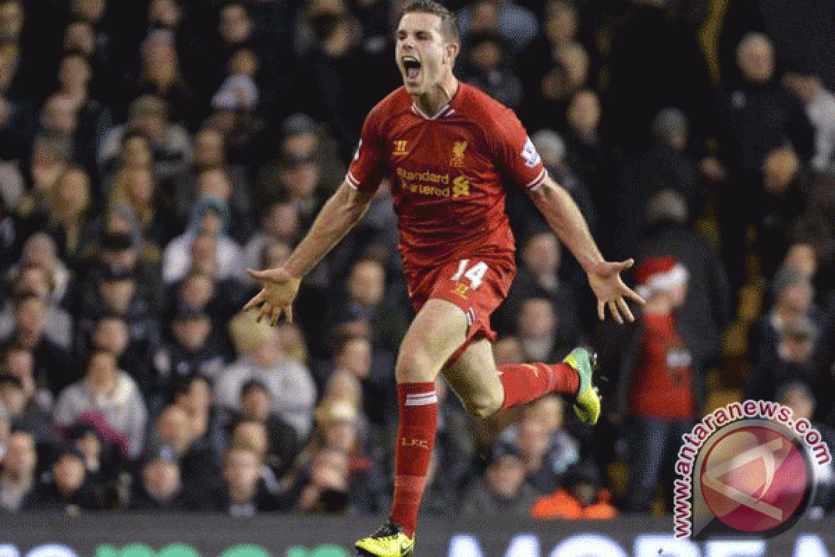 Henderson absen bela Liverpool hadapi Swansea karena cidera