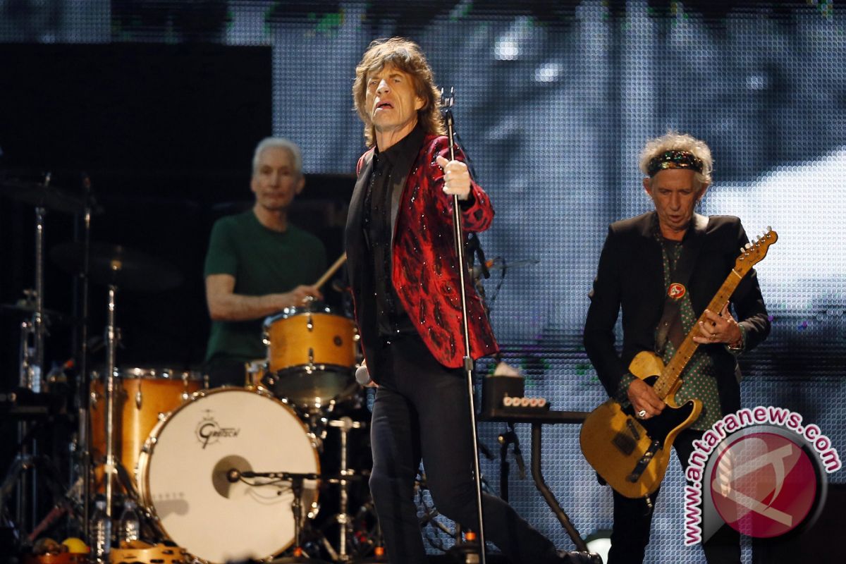 Konser Rolling Stones akan disiarkan gratis