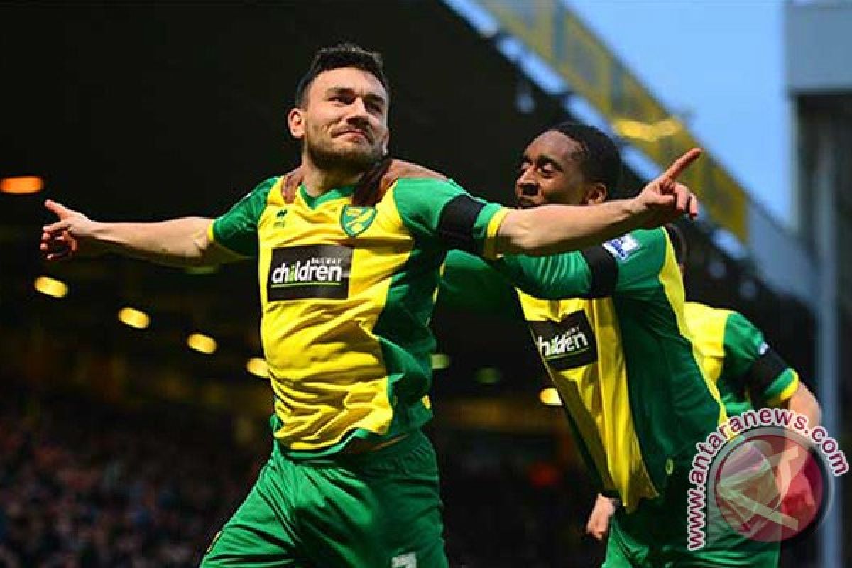 Ditekuk Norwich 2-0, Villa belum beranjak dari dasar klasemen