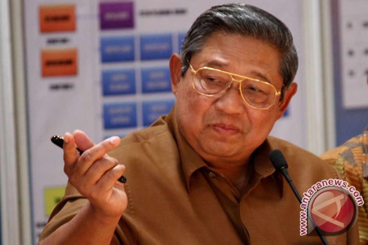 SBY nobar Final Piala Dunia 2018 di Yogyakarta