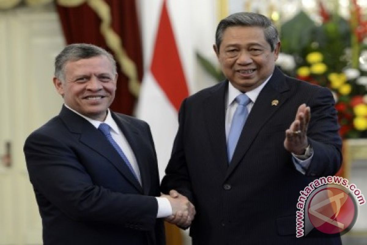 President Yudhoyono holds bilateral meeting with Jordanian King