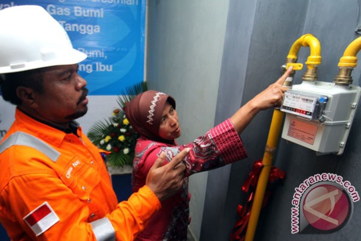 Pemerintah targetkan jaringan gas jangkau 1,2 juta rumah