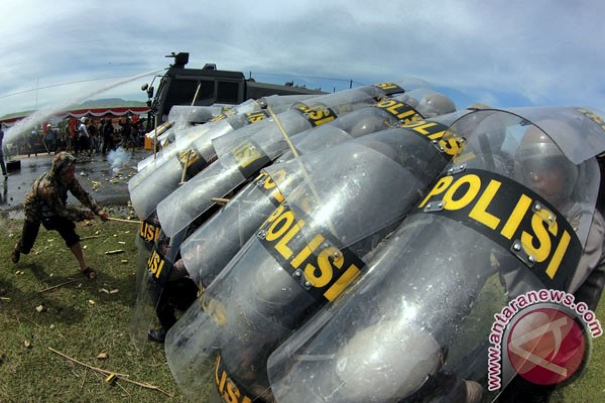 Ratusan polisi amankan rekapitulasi hasil pilkada Sumenep