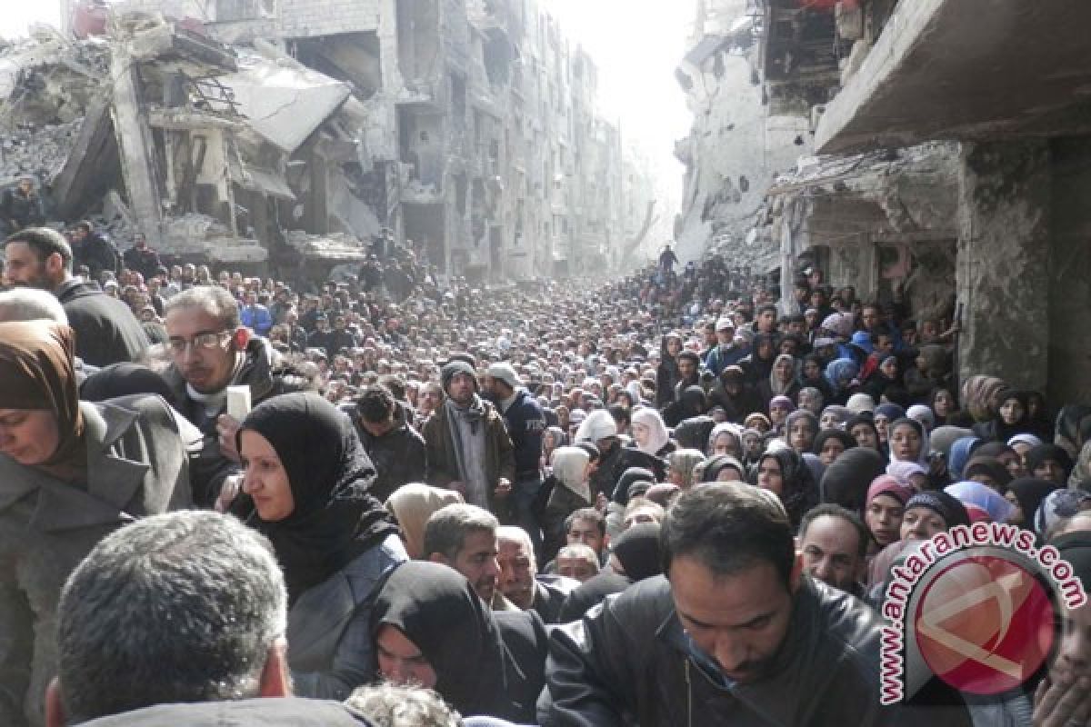 PBB kutuk serangan ke kamp pengungsi Yarmouk