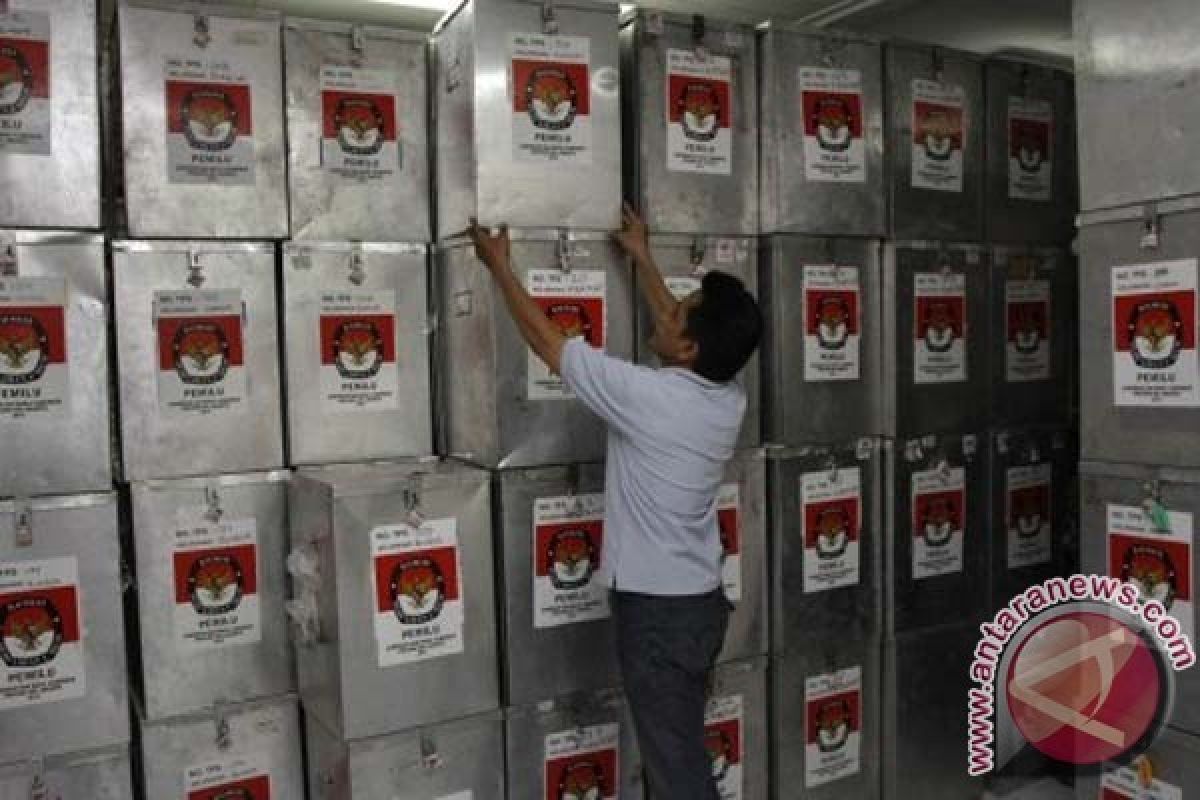 KPU Bogor siap distribusikan kotak suara