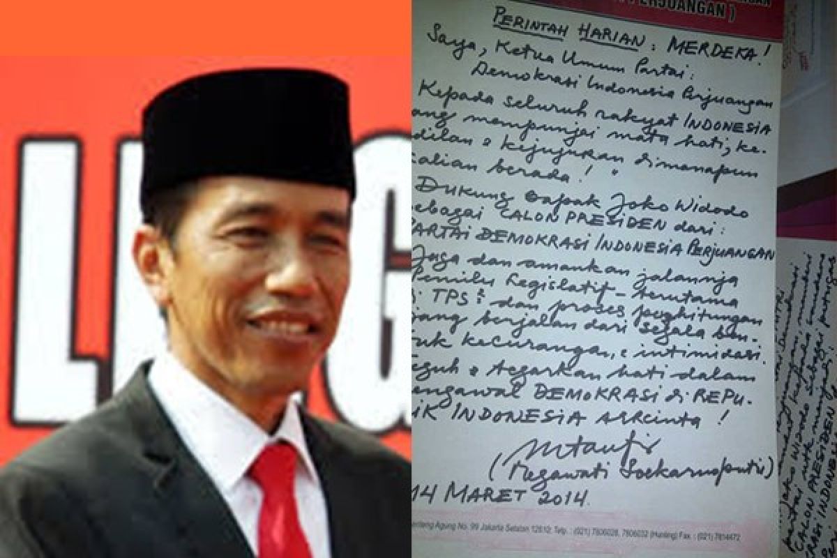 Jokowi Capres dari PDI Perjuangan