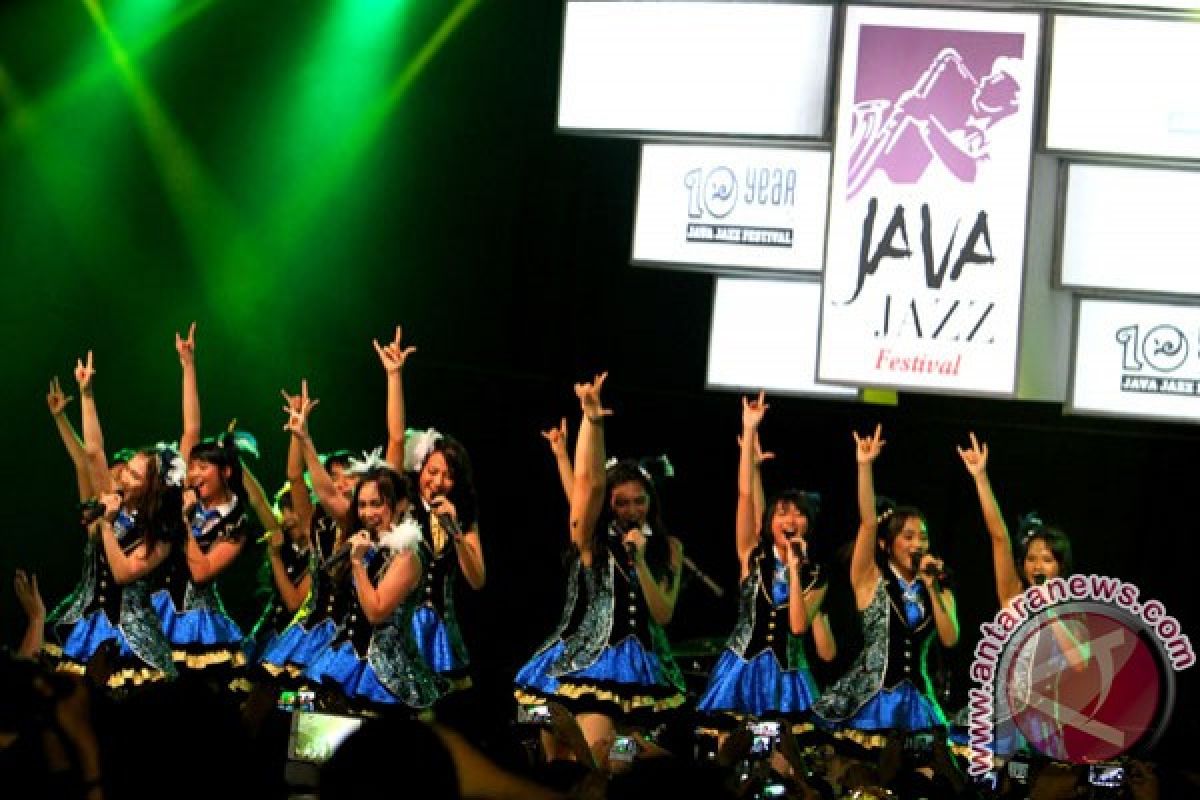 JKT48 gebrak panggung Java Jazz 