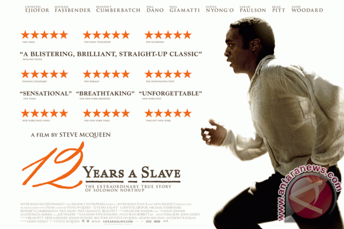 "Her" dan "12 Years A Slave" rebut Oscar untuk skenario