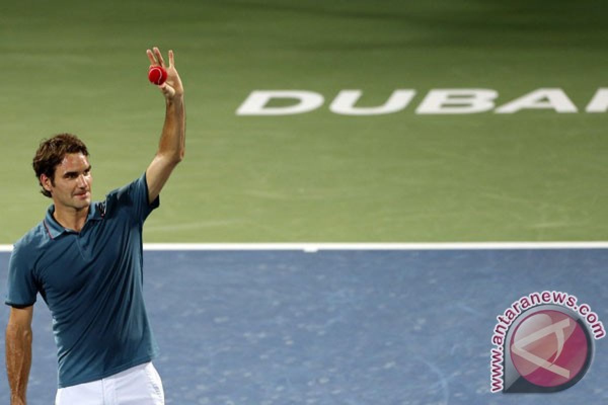 Federer kejutkan Djokovic di Dubai