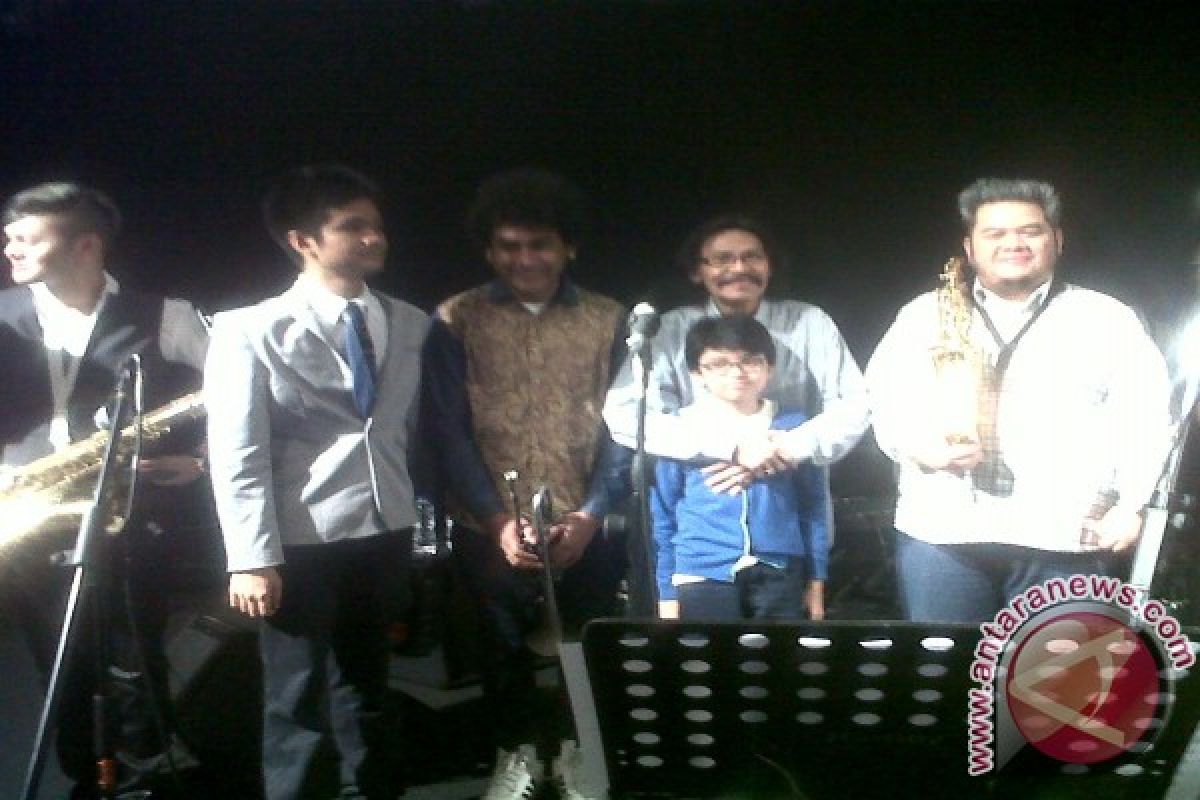 Barry Likumahuwa "berduel" dengan juara jazz Ukraina