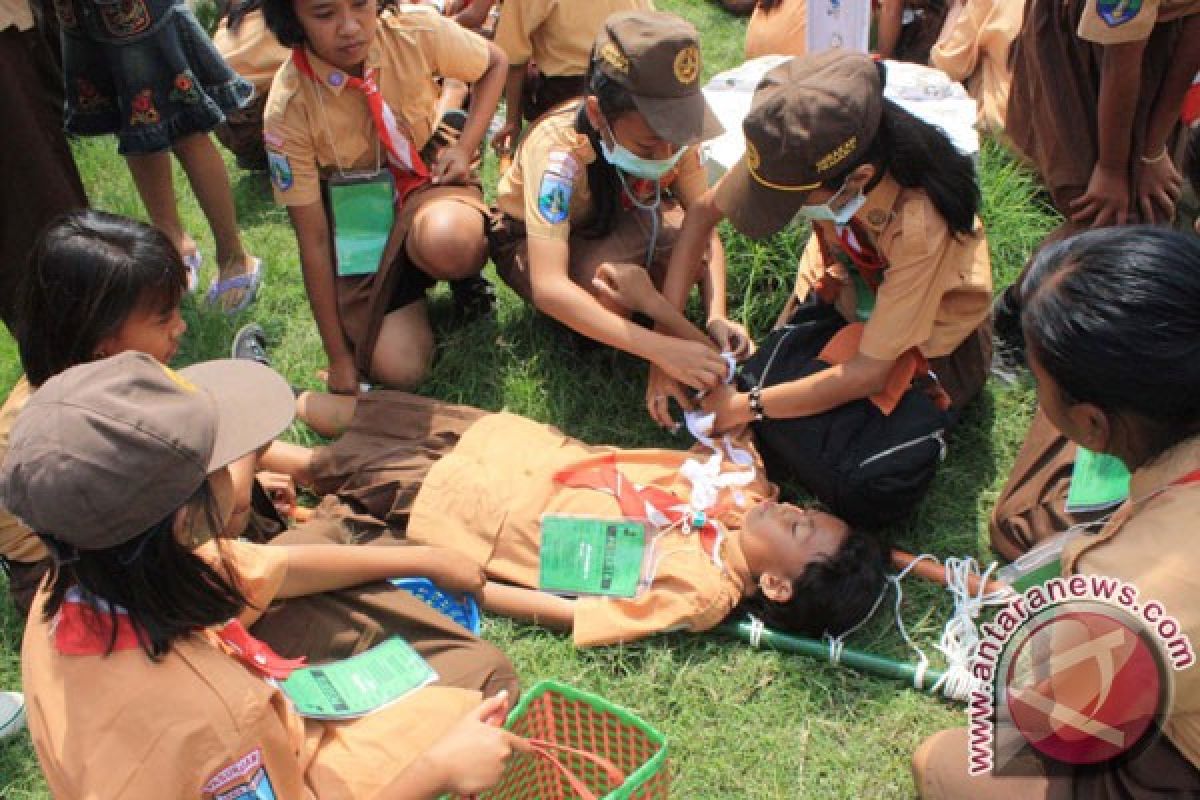 100 anak pramuka Bandung adu kecakapan kepanduan