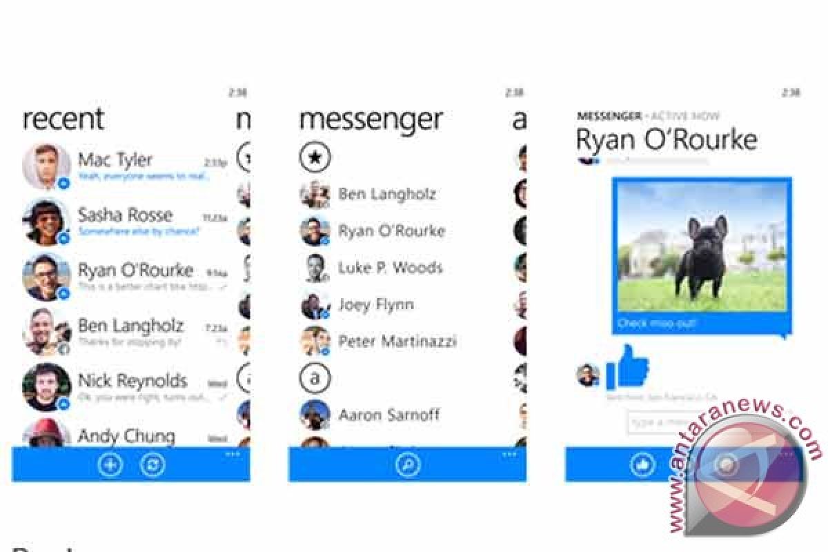 Facebook Messenger untuk Windows Phone tersedia