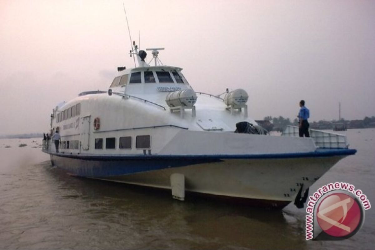 Pelayanan kapal Palembang-Bangka tak terganggu cuaca